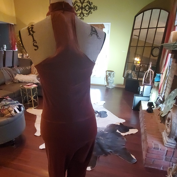 Velvet Jumpsuit - Picture 6 of 8